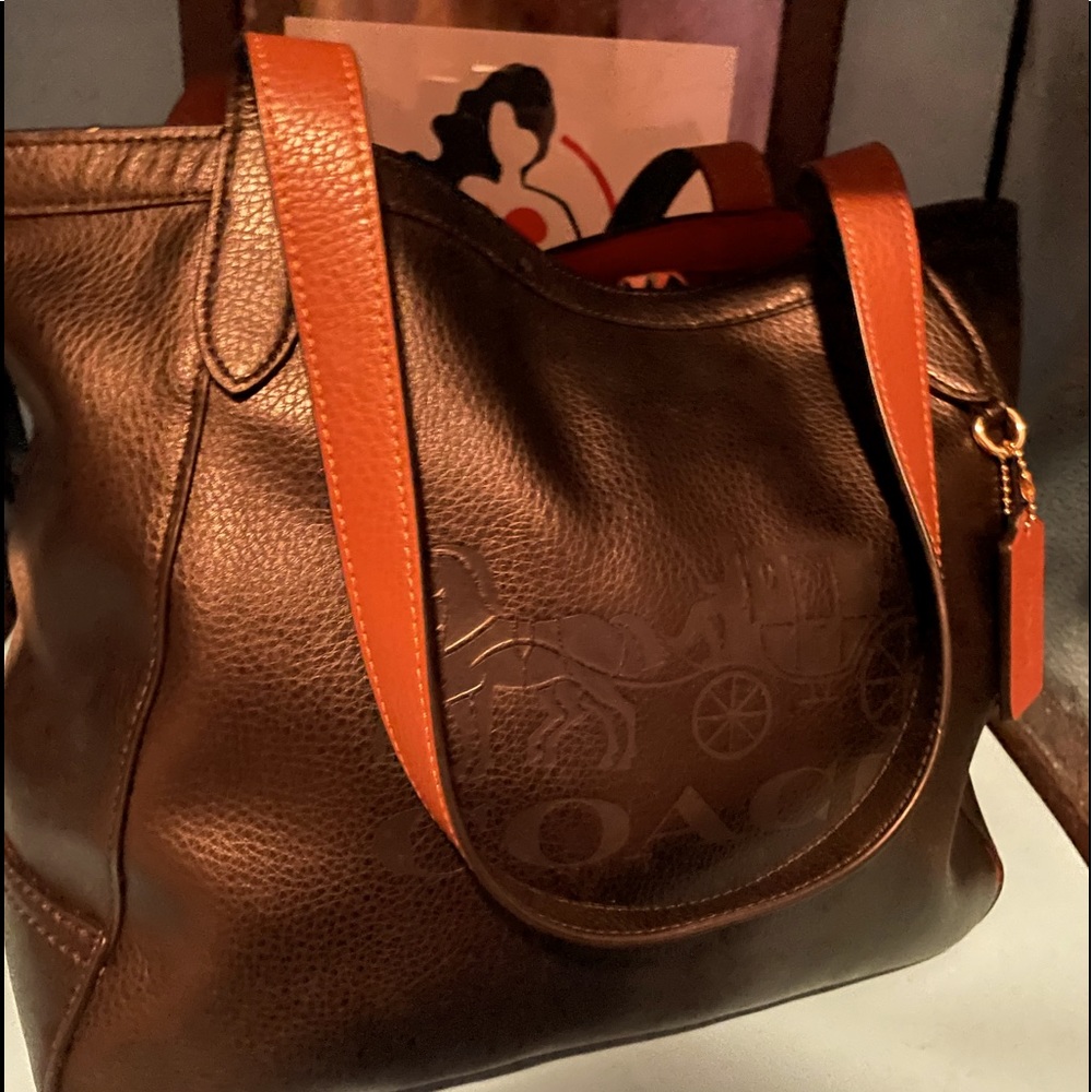 Limited Edition Coach Black Genuine Leather